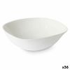 Bowl Vivalto White Opaline glass Squared 17,5 x 6 x 17,5 cm (36 Uni...
