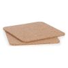 Untersetzer-Set Kinvara natürlich Kork 18 x 1 x 18 cm 18 x 0,5 x 18...