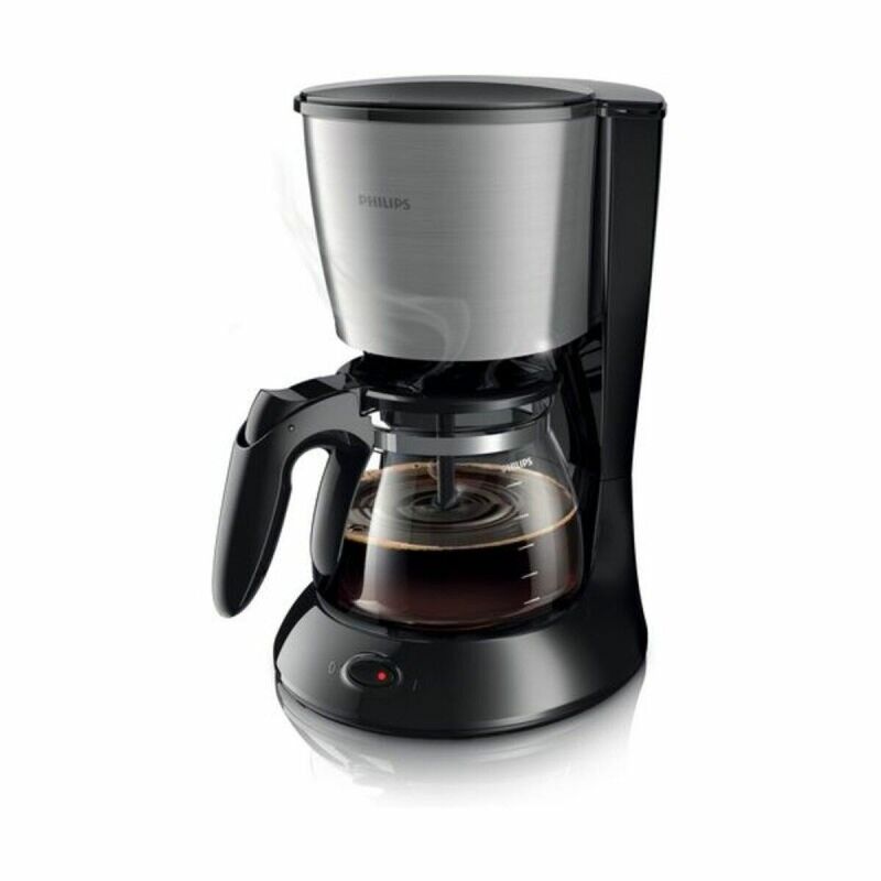 Cafétière électrique Philips Cafetera HD7462/20 (15 Tazas) Noir Aci...