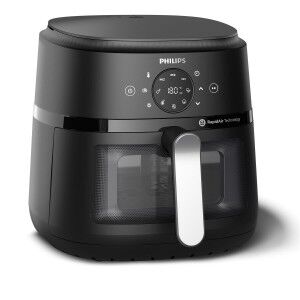 Friteuse à Air Philips NA231/00 Noir/Argenté 1700 W |  Friteuses   ...