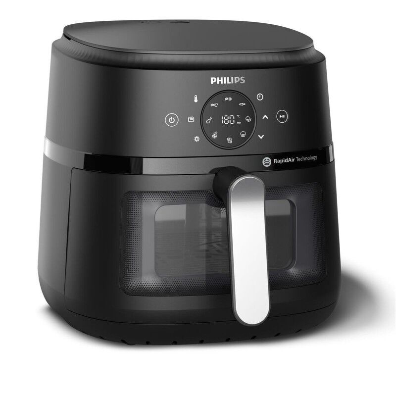 Friteuse à Air Philips NA231/00 Noir/Argenté 1700 W |  Friteuses   ...