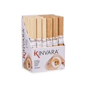 Table Mat Kinvara Brown Light brown Bamboo 30 x 44 cm 3,5 x 30 x 3,...