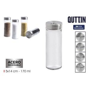 Spice Rack Quttin 170 ml 5 x 5 x 14 cm (24 Units) |  Spice and sauc...