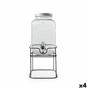 Distributeur de boissons La Mediterránea Rustik Métal verre 4 L 17 ...