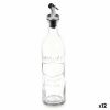 Ölfläschchen Vivalto Durchsichtig Glas Silikon Polypropylen 500 ml ...