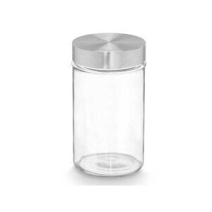 Tin Vivalto Transparent Silver 1 L (6 Units) |  Lunch boxes, food c...