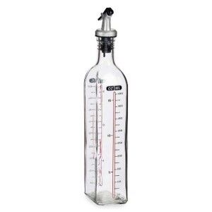 Ölfläschchen Vivalto Durchsichtig Glas Silikon Polypropylen 500 ml ...