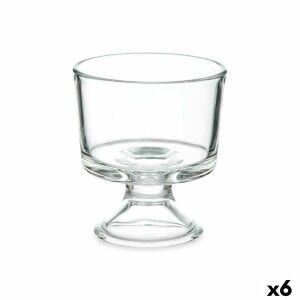 Eiscreme- und Milchshakes-Becher Vivalto Durchsichtig Glas 290 ml (...