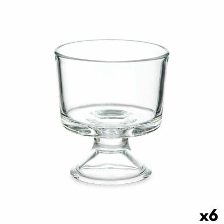 Ice Cream and Milk Shake Glass Vivalto Transparent Glass 290 ml (6 ...
