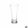 Beer Glass Vivalto Transparent Glass 320 ml (6 Units) |  Glasses, c...