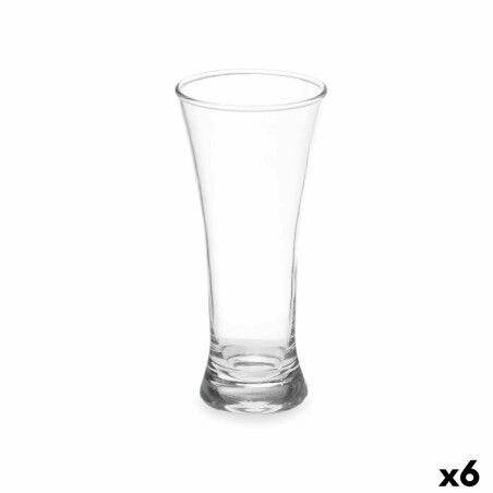 Verre à bière Vivalto Transparent verre 320 ml (6 Unités) |  Verres...