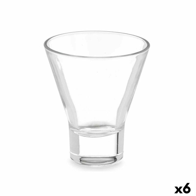 Verre Vivalto Transparent verre 230 ml (6 Unités) |  Verres et cara...
