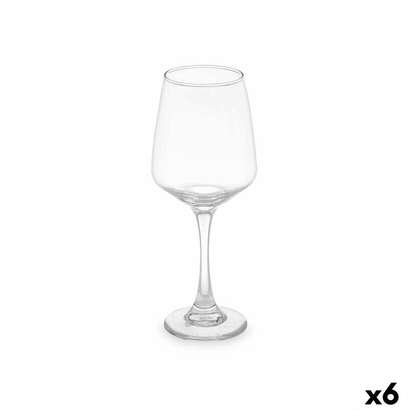 Weinglas Vivalto Durchsichtig Glas 420 ml (6 Stück) |  Gläser und K...