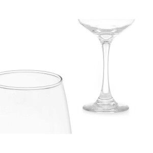 Wine glass Vivalto Transparent Glass 420 ml (6 Units) |  Glasses, c...
