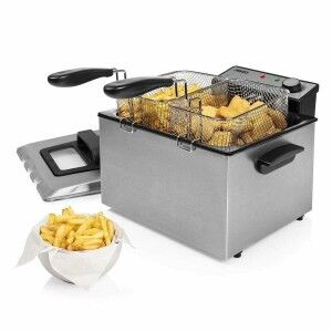 Fritteuse Princess 01.185000.01.001FREIDORA Grau Silberfarben 5 L |...