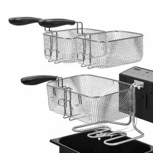 Fritteuse Princess 01.185000.01.001FREIDORA Grau Silberfarben 5 L |...