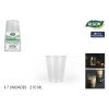 Set of glasses Algon Plastic 210 ml 7 Pieces (24 Units) |  Glasses,...