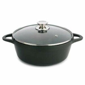 Casserole avec Couvercle Valira 4142/25 Noir |  Poêles et casserole...