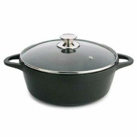 Casserole avec Couvercle Valira 4142/25 Noir |  Poêles et casserole...