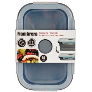 Lunchbox Kinvara Grau Durchsichtig ABS 540 ml (12 Stück) |  Brotdos...