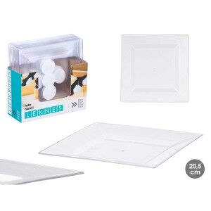Plate set Leknes CK80668-2-T CK80668-2-T Transparent polystyrene Pl...