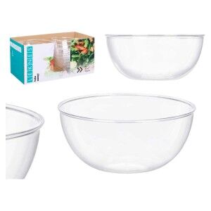 Plate set Leknes Transparent Plastic 3,5 L 25,5 x 12,5 x 25,5 cm (12 Units)