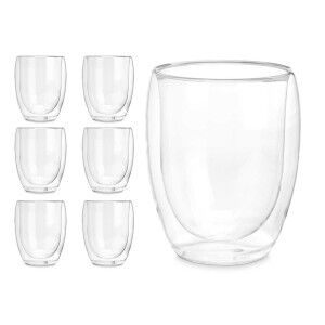 Verre d'eau Vivalto Transparent Verre Borosilicaté 326 ml (6 Unités...