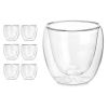 Glass for water Vivalto Transparent Borosilicate Glass 100 ml (6 Un...