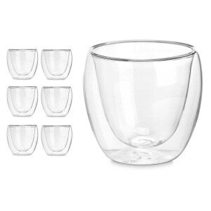 Verre d'eau Vivalto Transparent Verre Borosilicaté 100 ml (6 Unités...