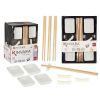 Set de sushi Kinvara Blanc Bambou Porcelaine 27,5 x 2,5 x 20,5 cm 1...
