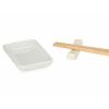 Sushi Set Kinvara White Bamboo Porcelain 27,5 x 2,5 x 20,5 cm 19,5 ...