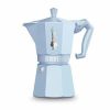 Italienische Kaffeemaschine Bialetti MOKA EXCLUSIVE Blau Aluminium ...