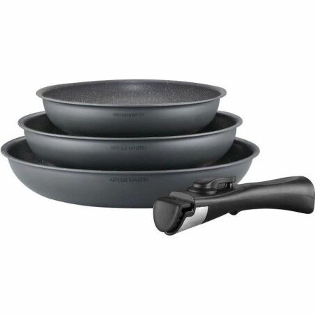 Topfset Arthur Martin AM521 Grau 4 Stücke |  Töpfe   | Chef Up