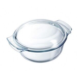 Kasserolle mit Glasabdeckung Pyrex 118A000/5043 Durchsichtig |  Pfa...