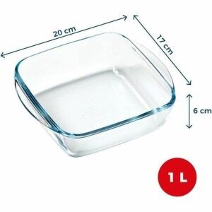 Plat de Four Pyrex 1 L |  Assiettes, plats et plateaux   | Chef Up