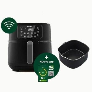 Heißluftfritteuse Philips HD9285/93 Schwarz 2000 W 7,2 L |  Fritteu...