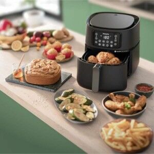 Friteuse à Air Philips HD9285/93 Noir Gris |  Friteuses   | Chef Up