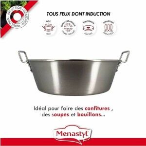 Food Preservation Container Menastyl 40,5 cm Silver Rectangular |  ...