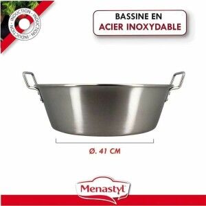 Food Preservation Container Menastyl 40,5 cm Silver Rectangular |  ...