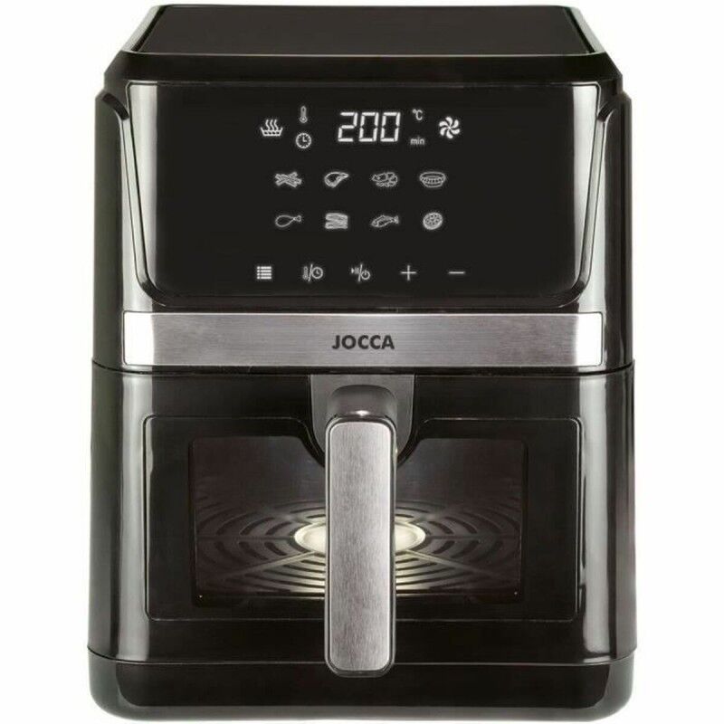 Friteuse à Air JOCCA Noir 1600 W 7 L | Friteuses | Chef Up Friteuse à Air JOCCA Noir 1600 W 7 L | Friteuses | Chef Up