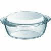 Topf mit Deckel Pyrex 1,4 L Weiß Durchsichtig |  Pfannen und Töpfe ...