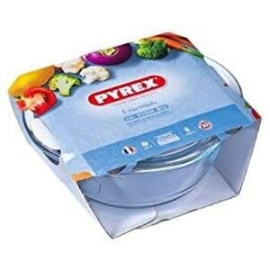 Topf mit Deckel Pyrex 1,4 L Weiß Durchsichtig |  Pfannen und Töpfe ...