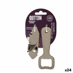 Can Opener Quttin Bottle opener Set 2 Pieces (24 Units) |  Corkscre...