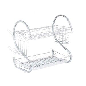 Abtropfsieb für die Spüle Kinvara W3816-1050 W3816-1050 Weiß 45,5 x...