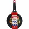 Pfanne Pyrex Schwarz Rot Aluminium |  Pfannen und Töpfe   | Chef Up