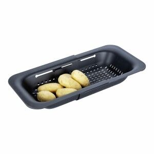 Extendable Dish Drainer for Sink Wenko Sievo 55012100 Black |  Othe...