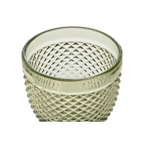 Set of cups DKD Home Decor Green Crystal 325 ml