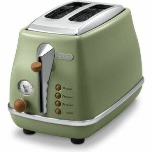 Toaster DeLonghi Vintage Icon Green 900 W |  Toasters   | Chef Up