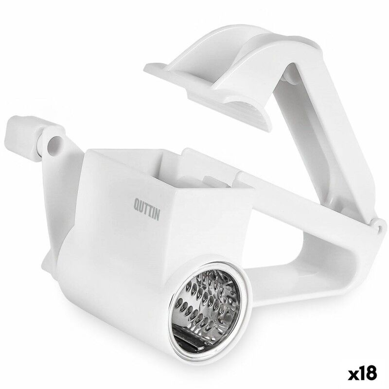 Grater Quttin Rotating Cheese 14,5 x 10 x 9 cm (18 Units) |  Grater...