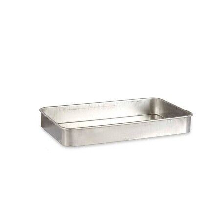 Backofenform Kinvara Silberfarben Silber Aluminium 32 x 7 x 51,5 cm...